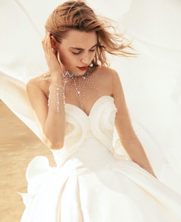 AURORA Dramatic Organza Wedding Gown