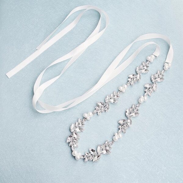 Bridal Belt Sash, Rhinestone Belt, Wedding Dress Belt , Crystal Bridal Belt