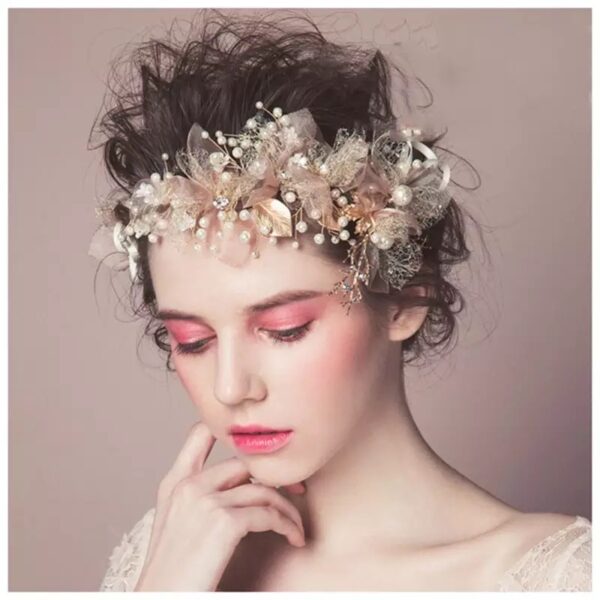 Marie bridal headpiece