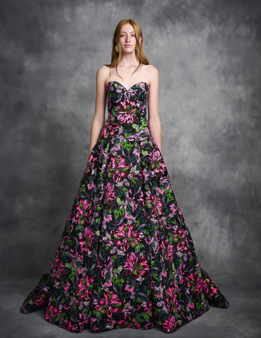 Beaded Embroidered dress, Evening floral dress Cocktail dress Wedding guest dress mother of the bride dress