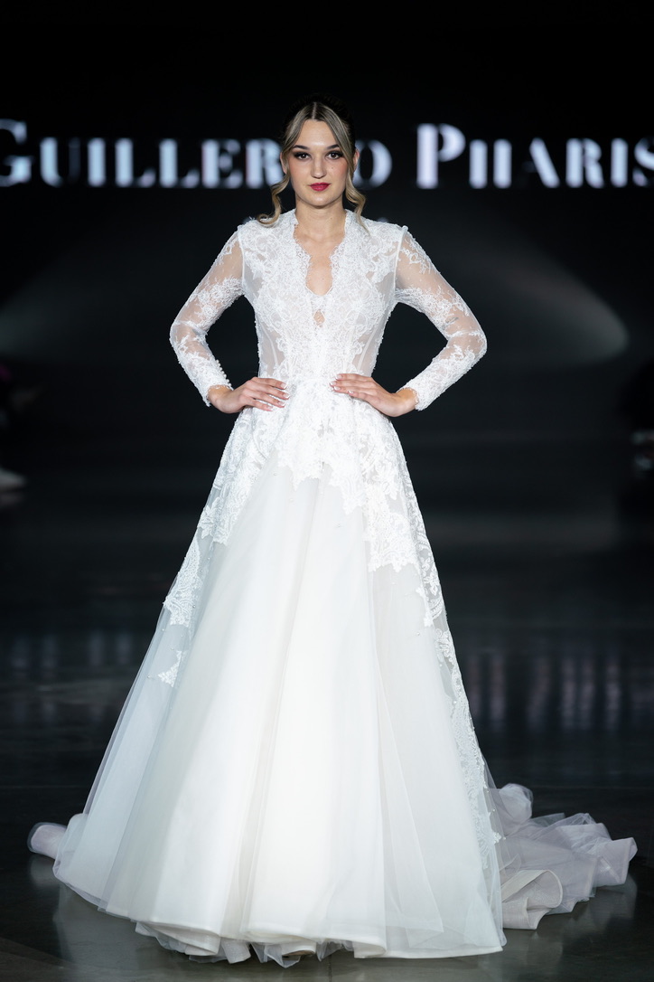 Guillermo Pharis wedding dresses fashion week bridal market