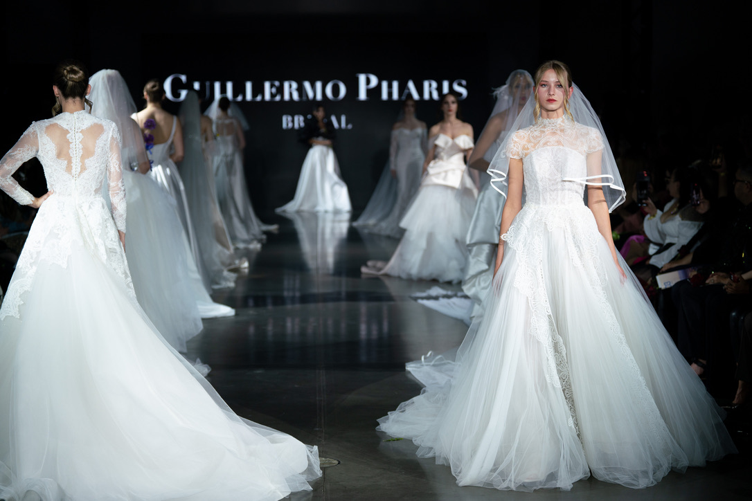 Guillermo Pharis wedding dresses fashion week bridal market